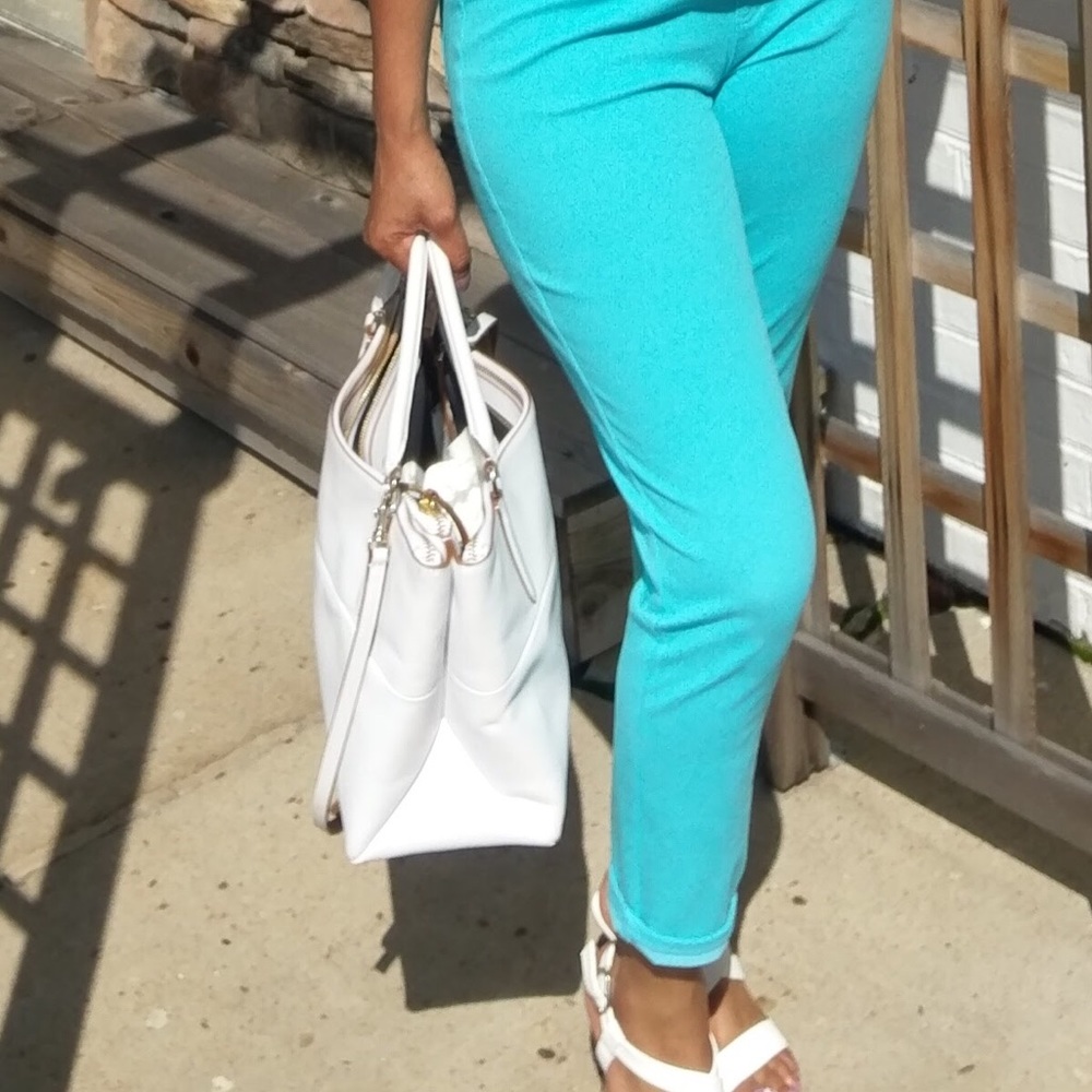 Coach genuine leather bag and storage bag